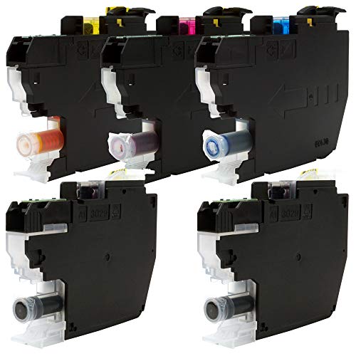 ブラザー用 LC3117(BK×2/C/M/Y) 5本セット 互換インクカートリッジ QR/WEB説明あり 残量表示機能付 新ICチップ対応※大手チップ採用 【Green Shower製】は国内梱包検品を実施【安心一年パック】対応型番：MFC-J6980CDW MFC-J6580CDW MFC-J6983CDW MFC-J6583CDW MFC-J5630CDW LC3117-4PK